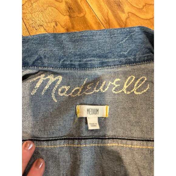 Madewell Denim Jacket – Classic Trucker Style – Size M - Picture 2 of 10